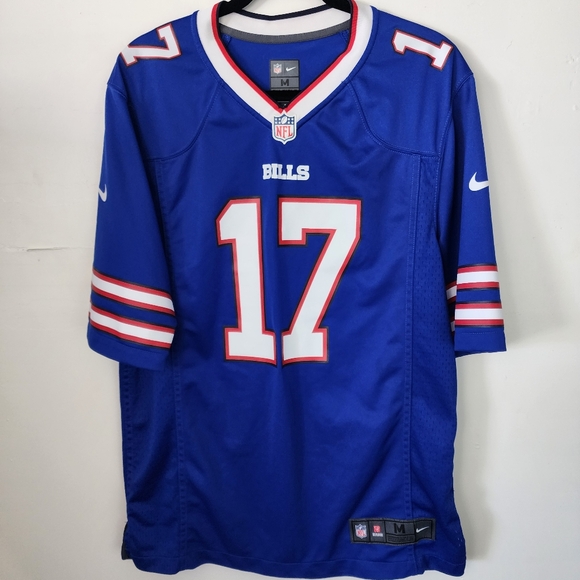Nike Other - Buffalo Bills Nike Blue NFL Jersey Josh Allen 17 Blue Home Size Medium
